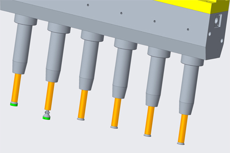 Large Volume Filling Head Blow Fill Seal